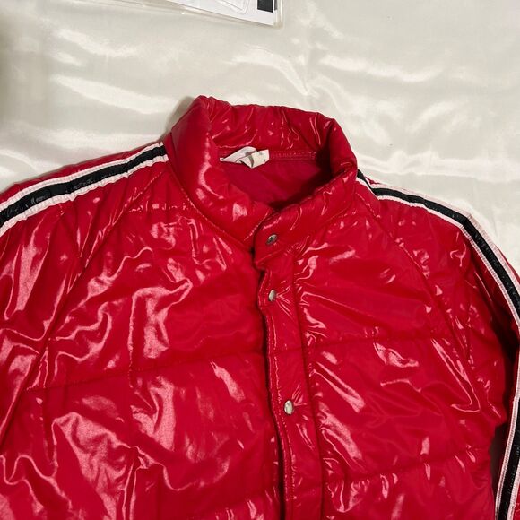 Vintage Bell Motorcycle Helmets Racing Jacket RARE Size XL USA Made Puffer - Picture 2 of 10